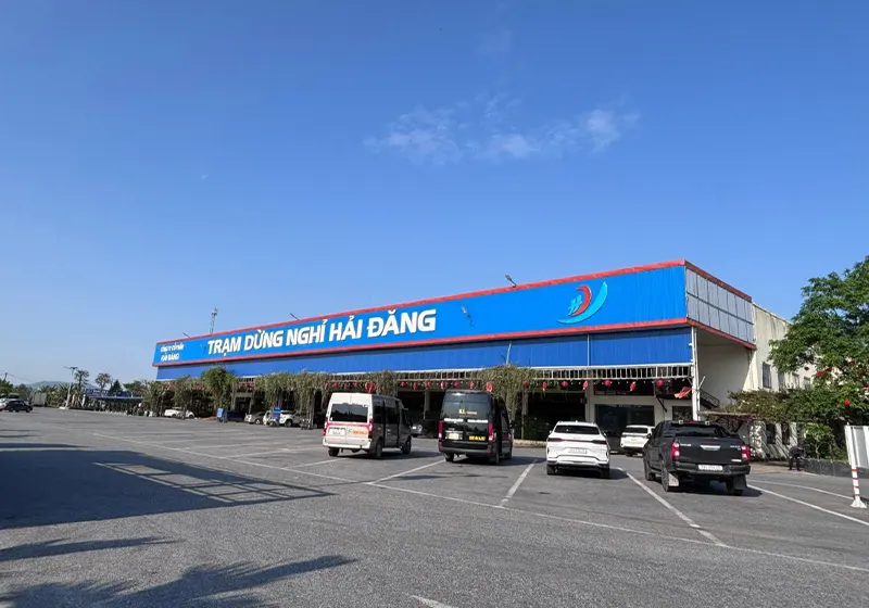 Không gian thư giãn và giải khát lý tưởng cho tài xế trên cao tốc CT07