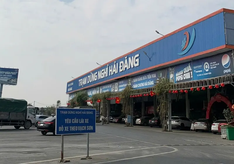 Không gian thư giãn và giải khát lý tưởng cho tài xế trên cao tốc CT07